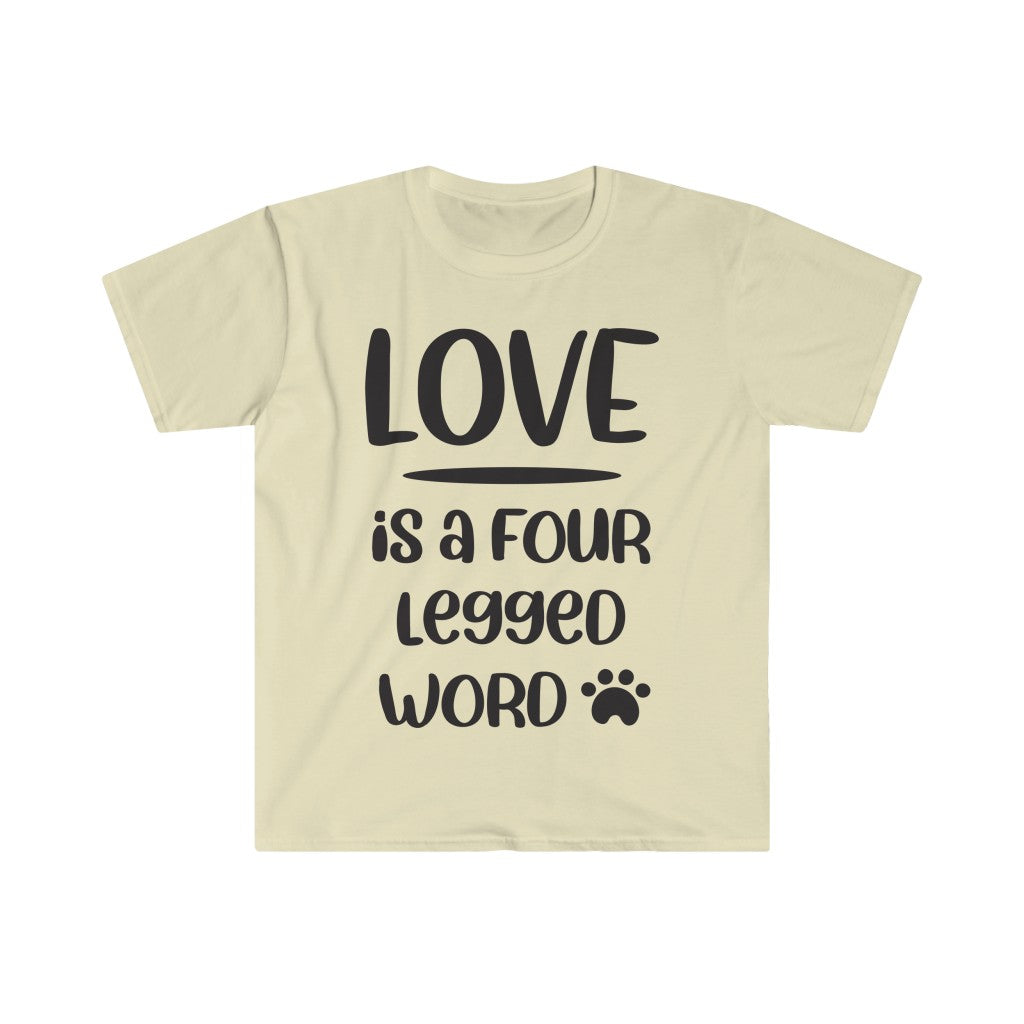 Four Legged Word T-Shirt Four Legged Word T-Shirt