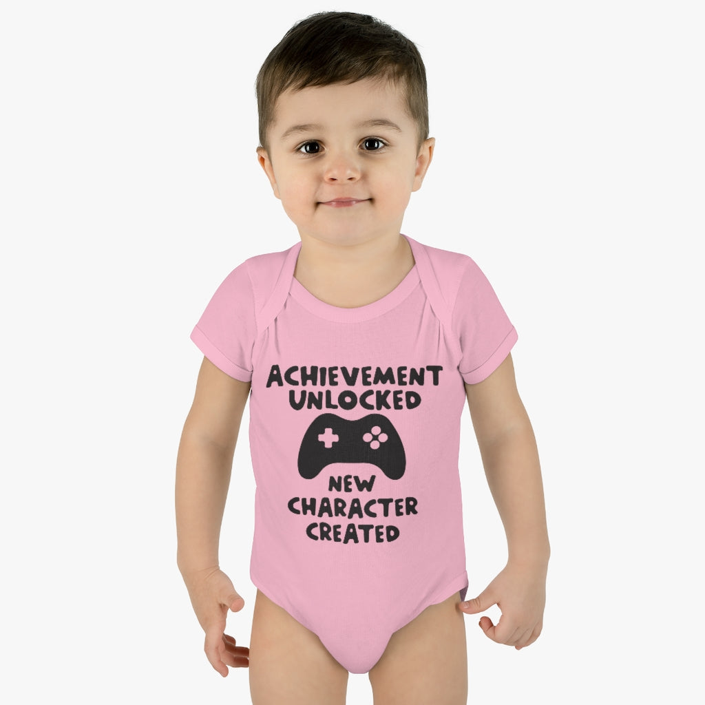 Achievement Unlocked Infant Onesie Achievement Unlocked Infant Onesie