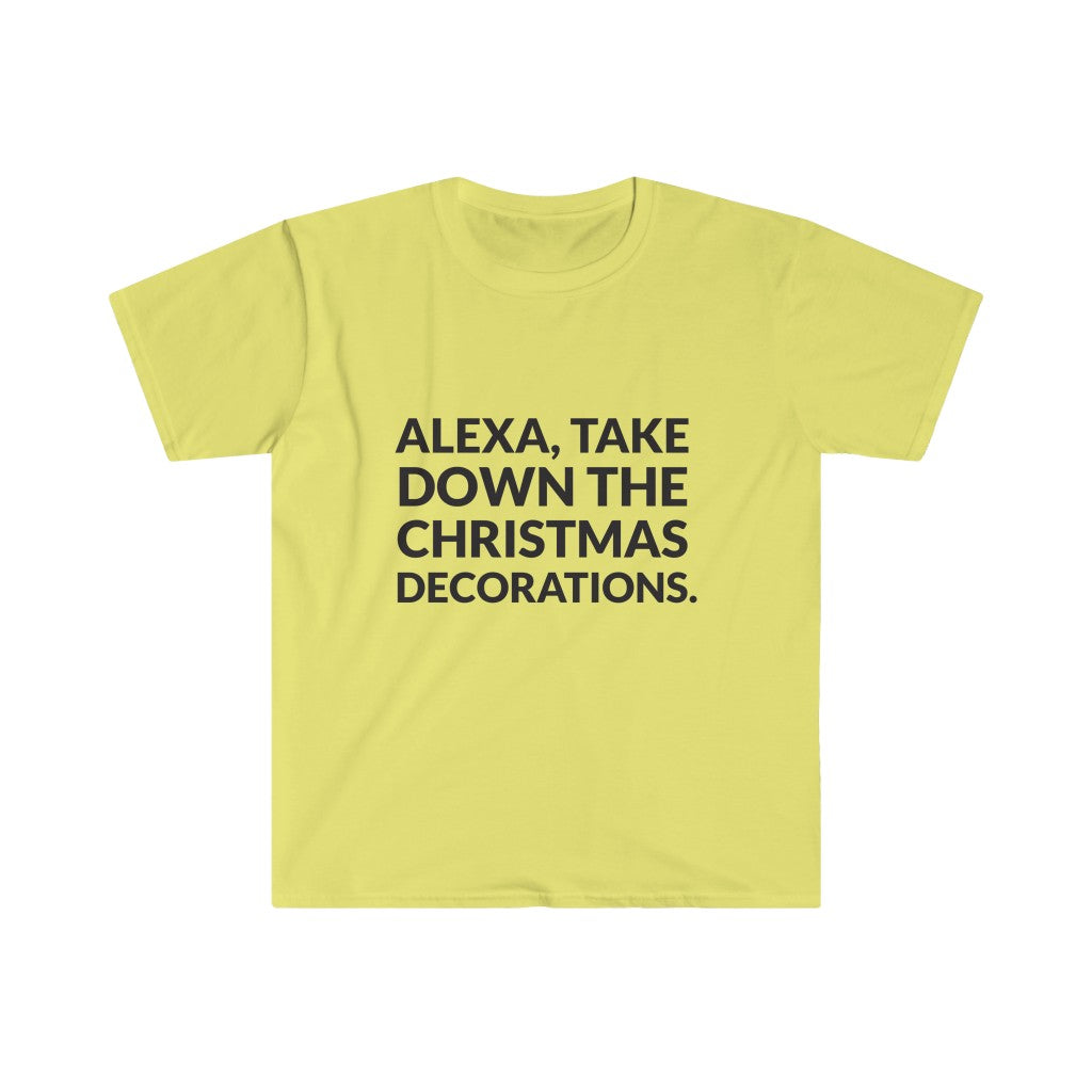 Alexa, The Christmas Decorations T-Shirt Alexa, The Christmas Decorations T-Shirt