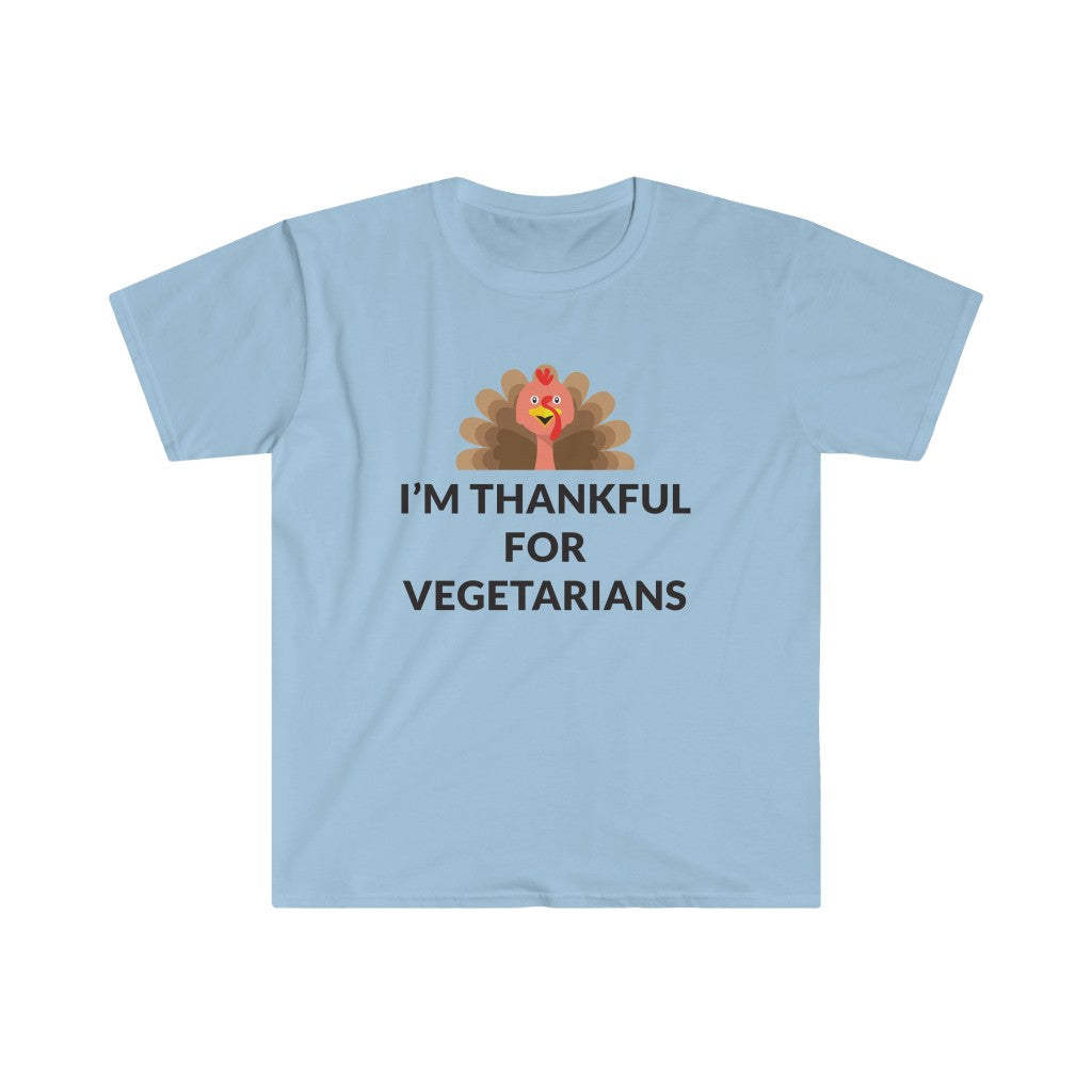 Thankful For Vegetarians T-Shirt Thankful For Vegetarians T-Shirt