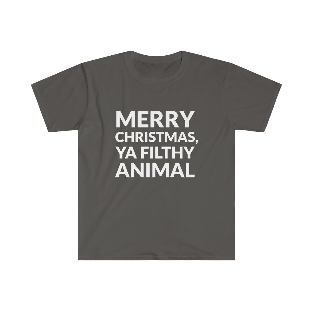 Merry Christmas Ya Filthy Animal T-Shirt Merry Christmas Ya Filthy Animal T-Shirt