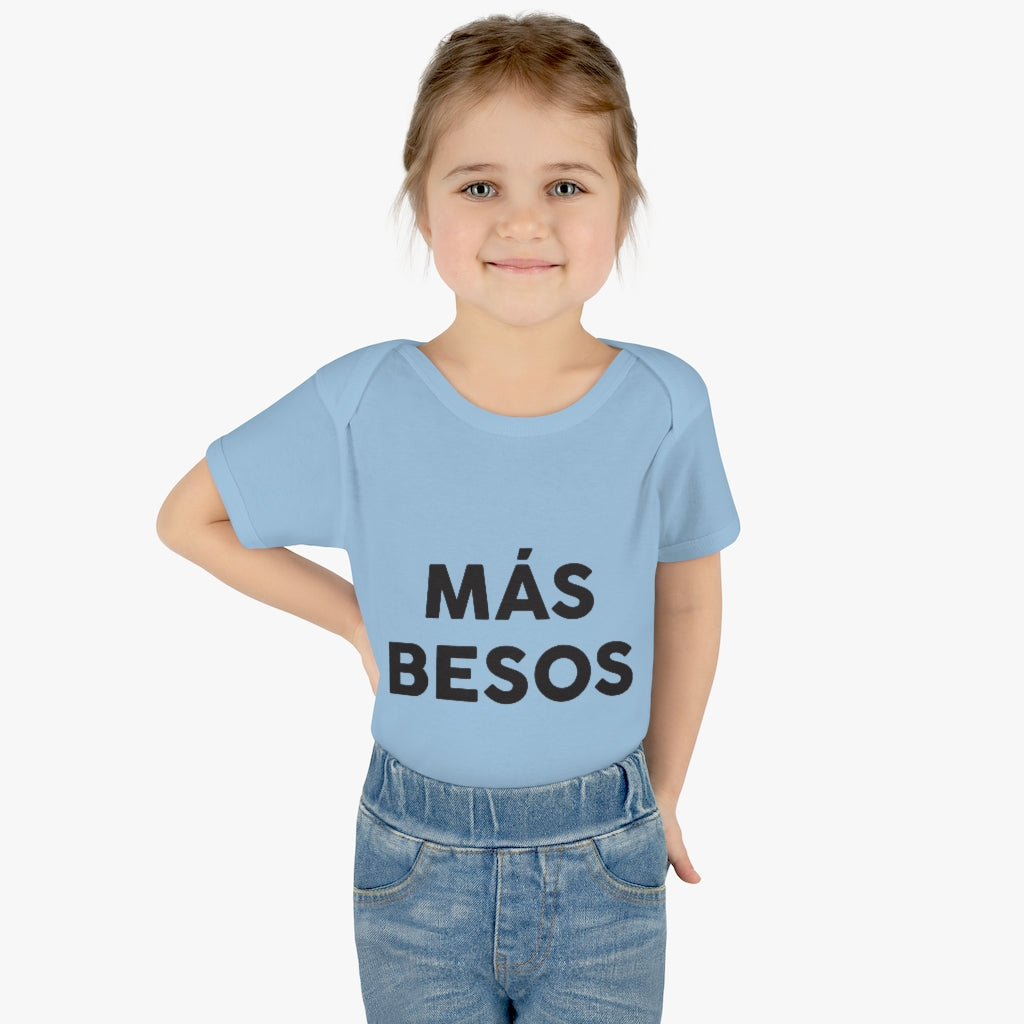 Mas Besos Infant Onesie Mas Besos Infant Onesie