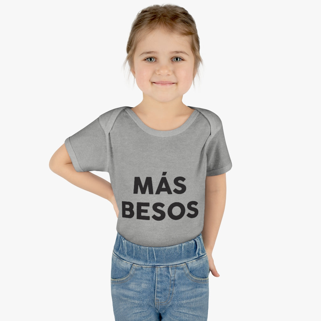 Mas Besos Infant Onesie Mas Besos Infant Onesie