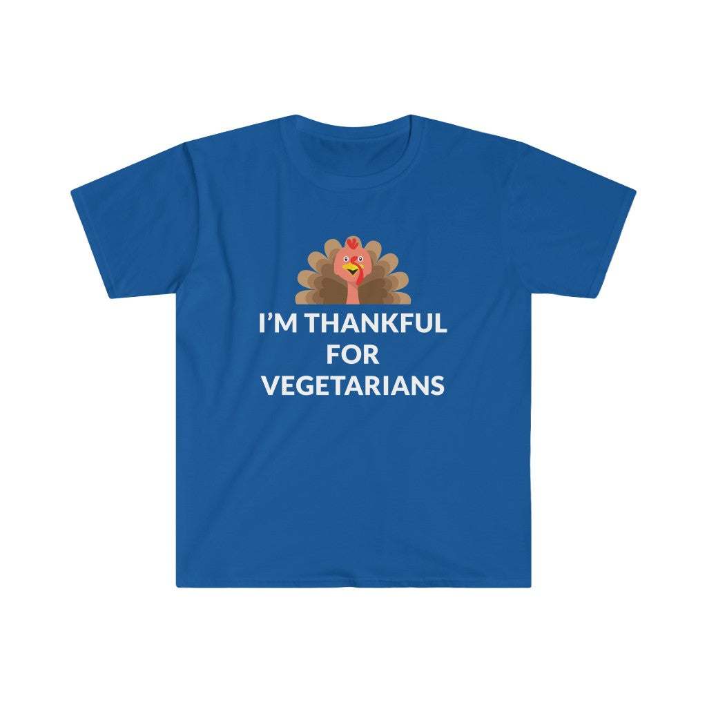 Thankful For Vegetarians T-Shirt Thankful For Vegetarians T-Shirt