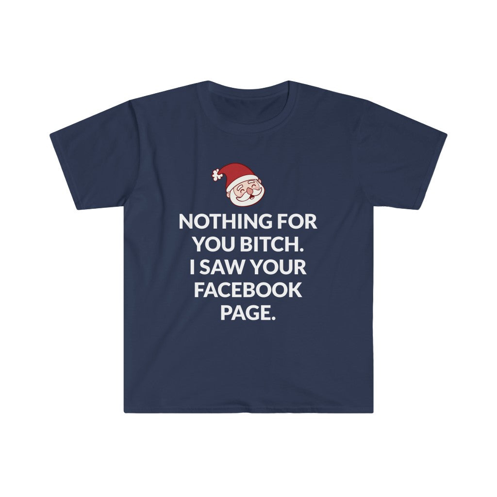 Facebook Says Nothing For You T-Shirt Facebook Says Nothing For You T-Shirt