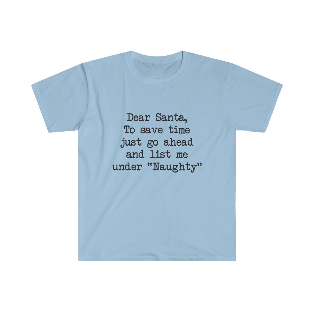 List Me Under NAUGHTY T-Shirt List Me Under NAUGHTY T-Shirt