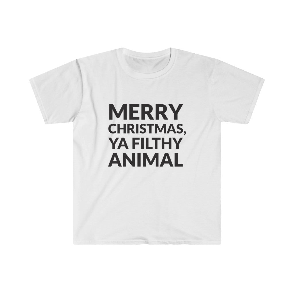 Merry Christmas Ya Filthy Animal T-Shirt Merry Christmas Ya Filthy Animal T-Shirt