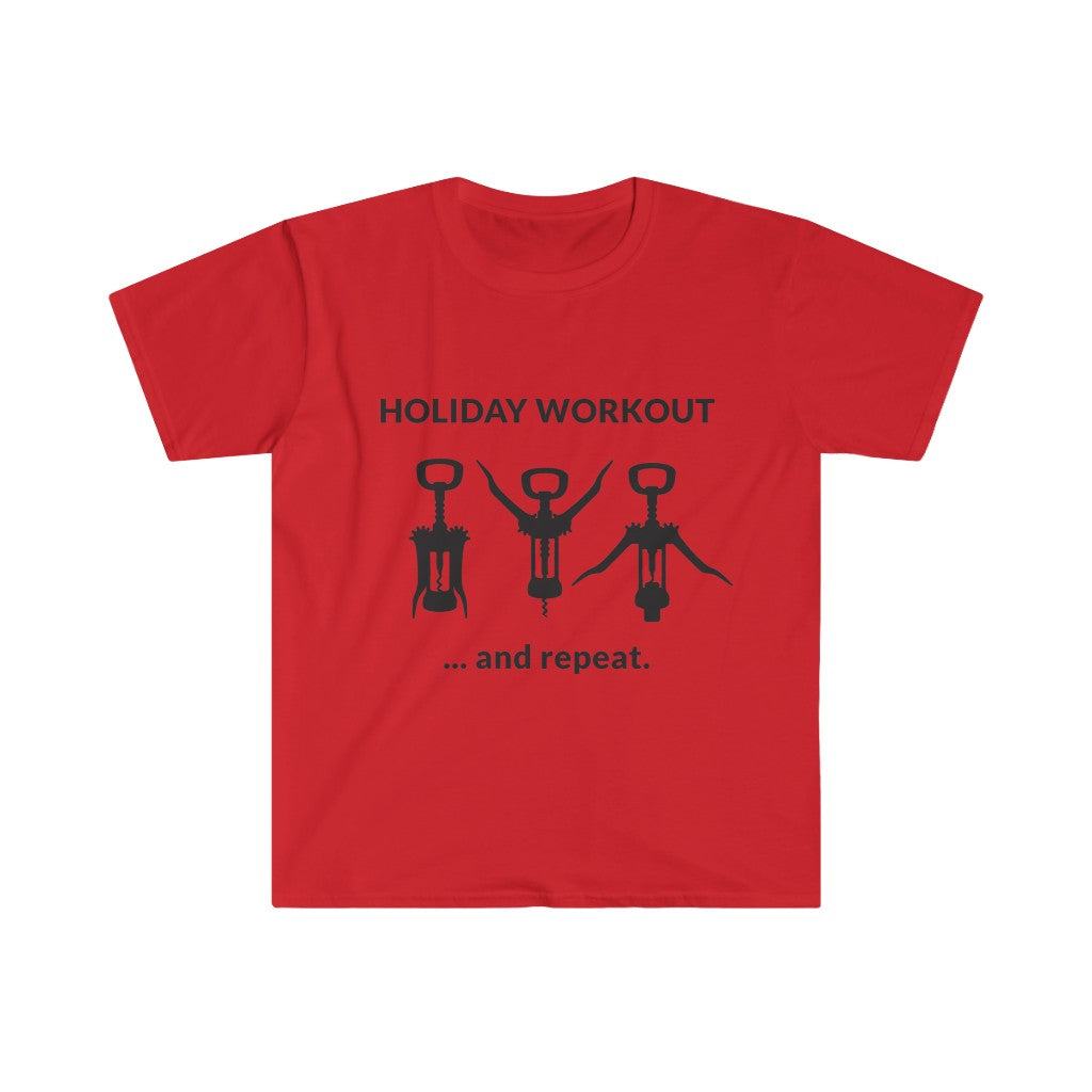 Holiday Workout T-Shirt Holiday Workout T-Shirt