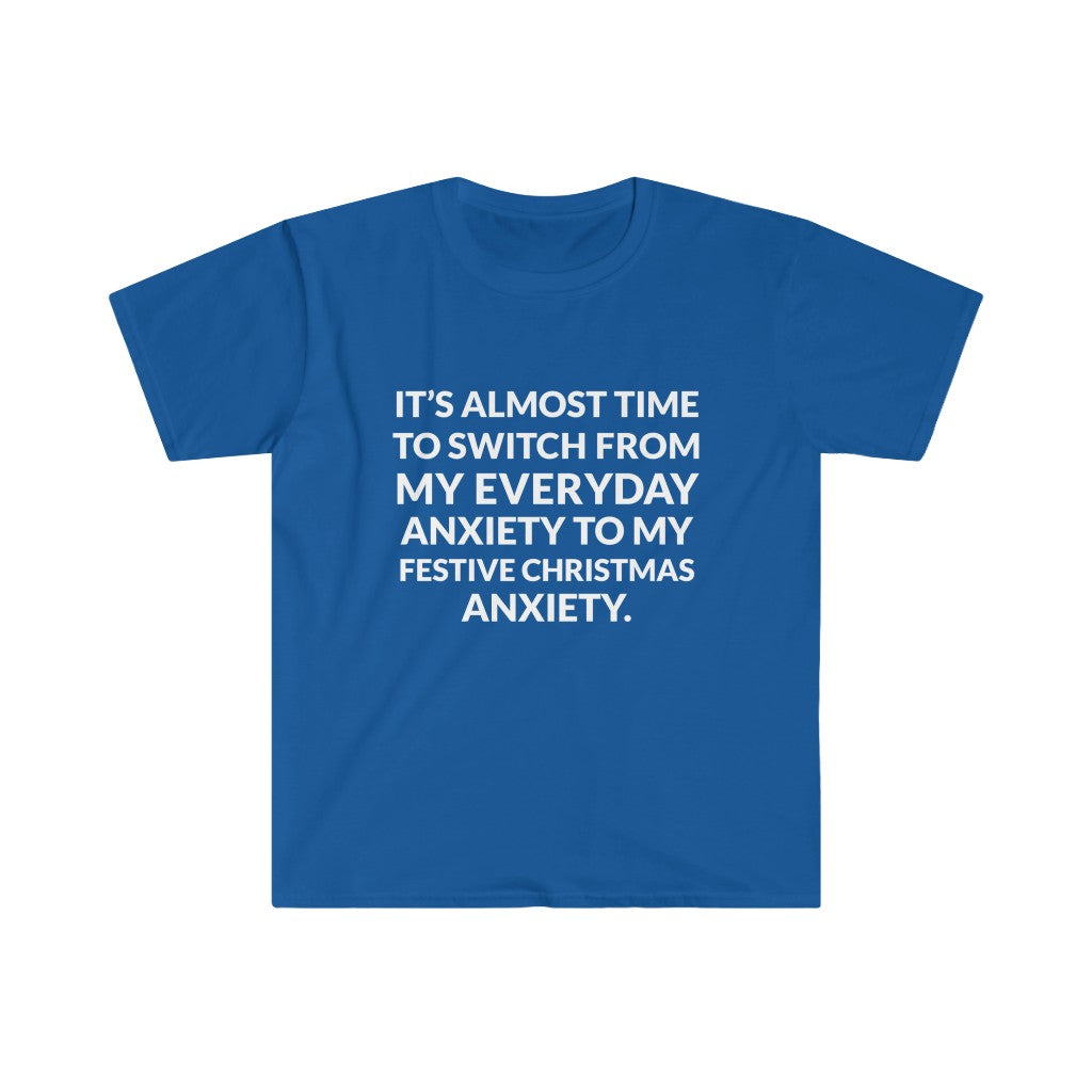 Holiday Anxiety T-Shirt Holiday Anxiety T-Shirt