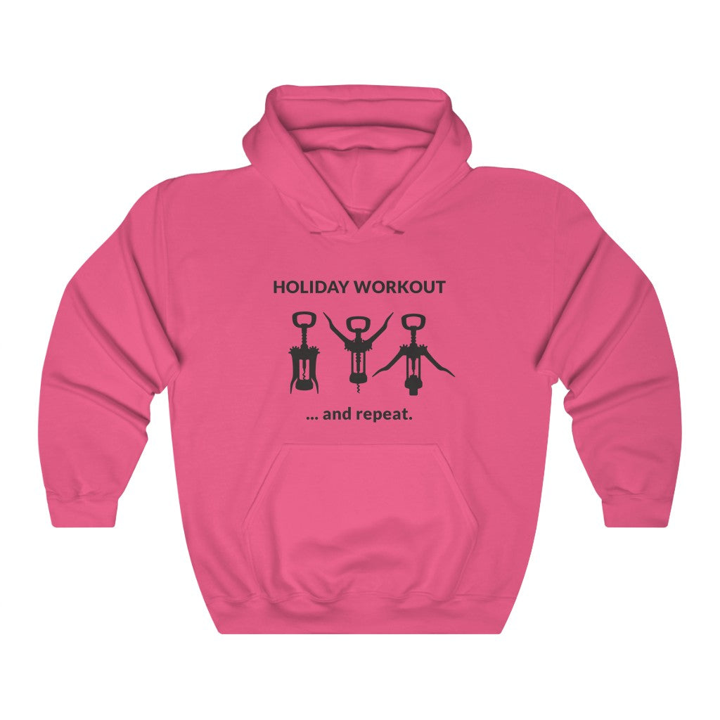 Holiday Workout Hooded Sweatshirt Holiday Workout Hooded Sweatshirt