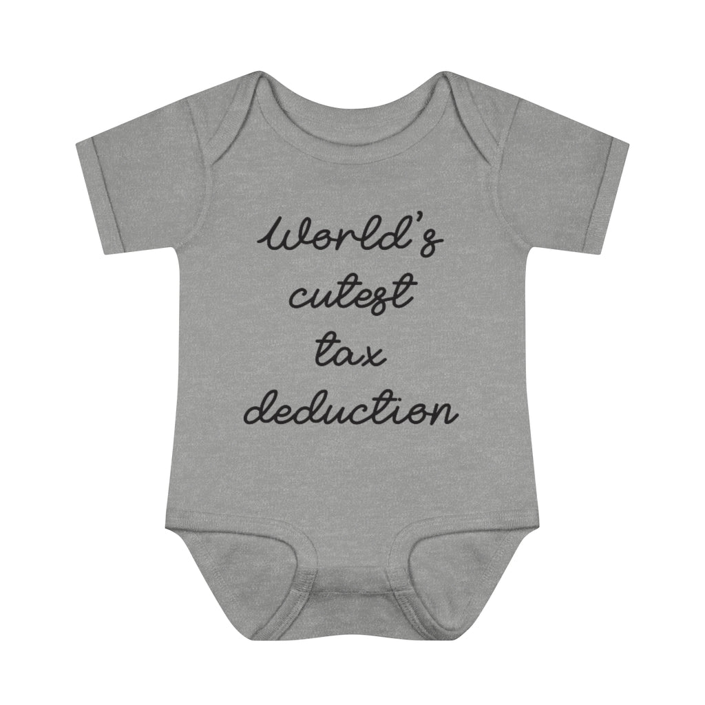 Cute Tax Deduction Infant Onesie Cute Tax Deduction Infant Onesie