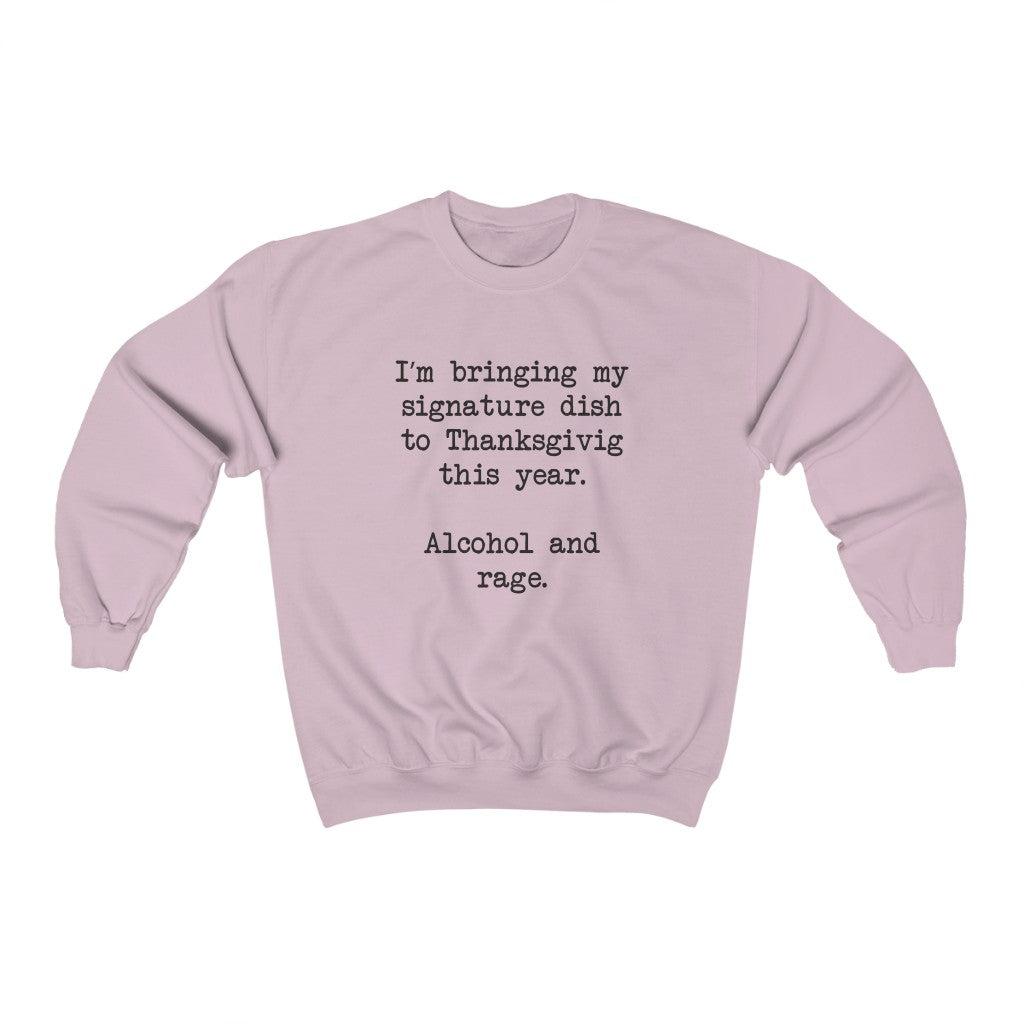 Signature Dish Crewneck Sweatshirt Signature Dish Crewneck Sweatshirt
