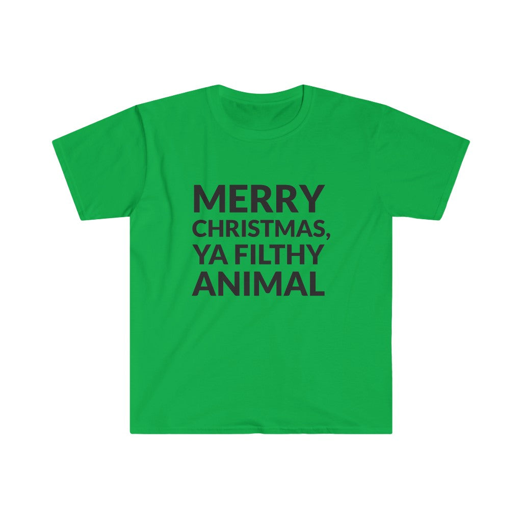Merry Christmas Ya Filthy Animal T-Shirt Merry Christmas Ya Filthy Animal T-Shirt