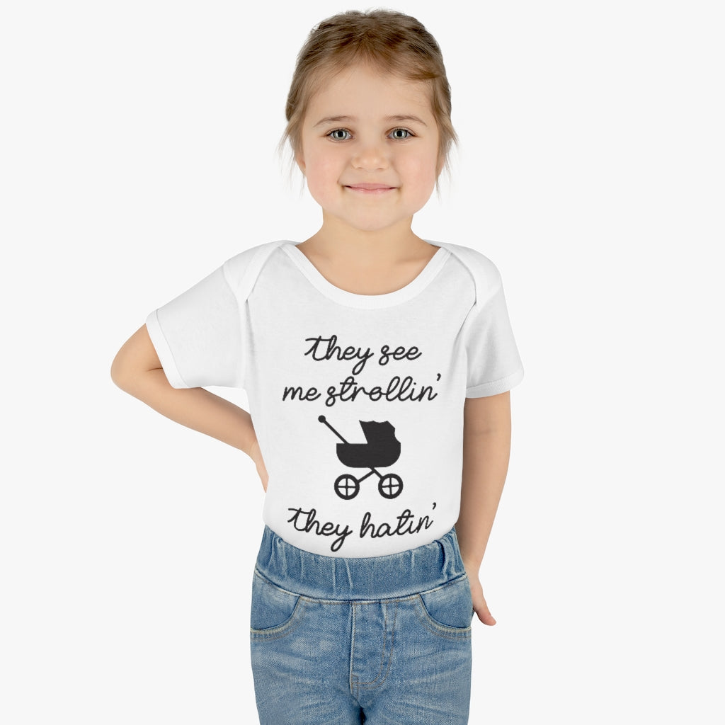They See Me Strollin Infant Onesie They See Me Strollin Infant Onesie