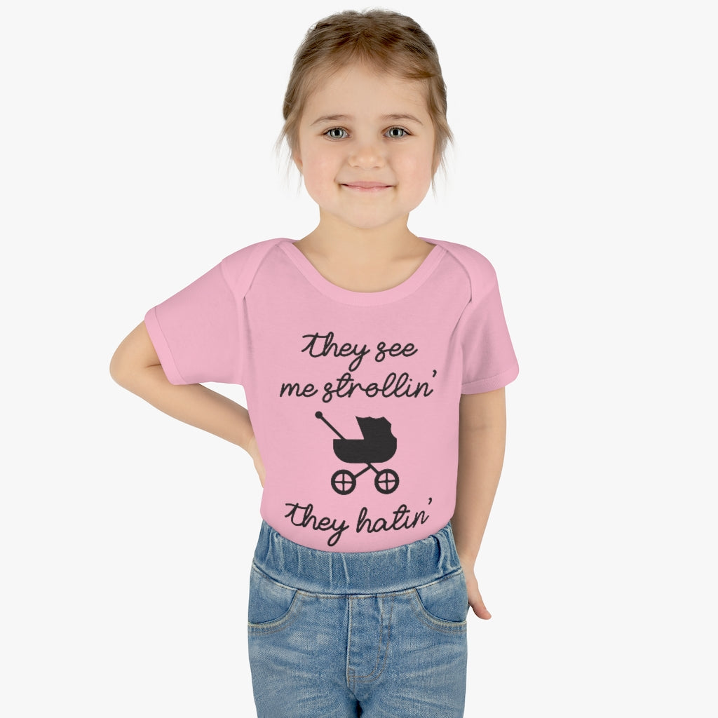They See Me Strollin Infant Onesie They See Me Strollin Infant Onesie