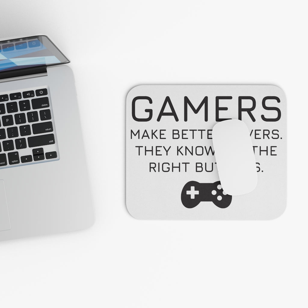 Gamers Make Better Lovers Mouse Pad Gamers Make Better Lovers Mouse Pad