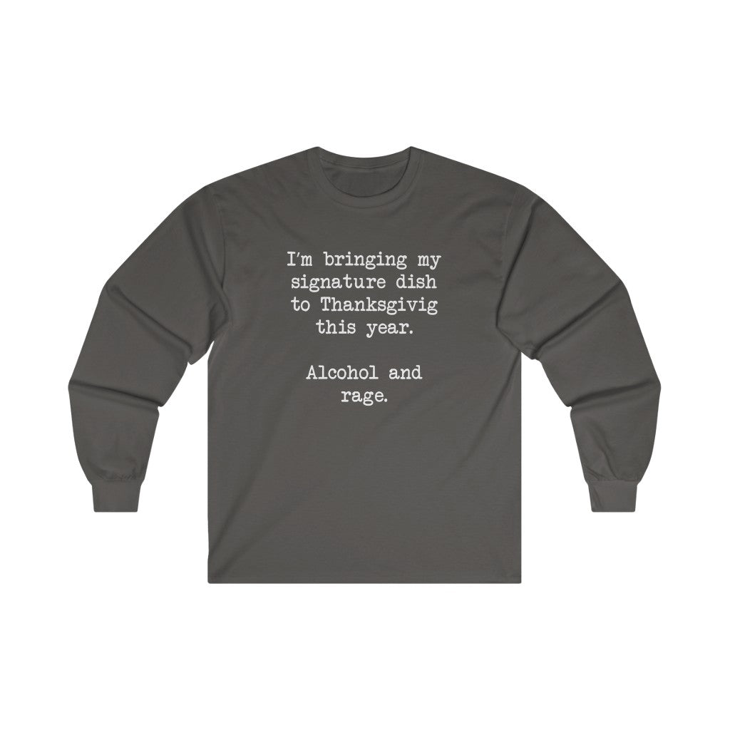 Signature Dish Long Sleeve Tee Signature Dish Long Sleeve Tee