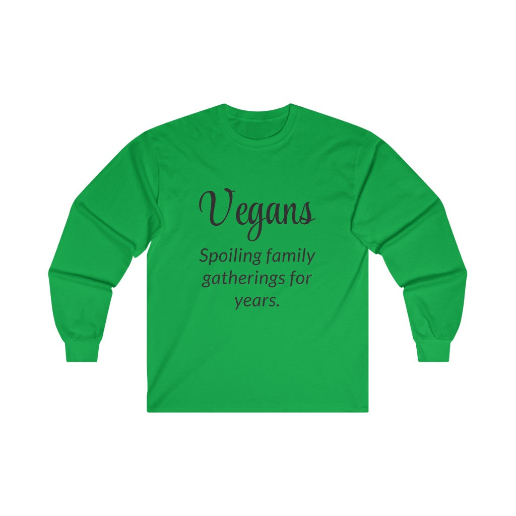 Vegans Long Sleeve Tee Vegans Long Sleeve Tee