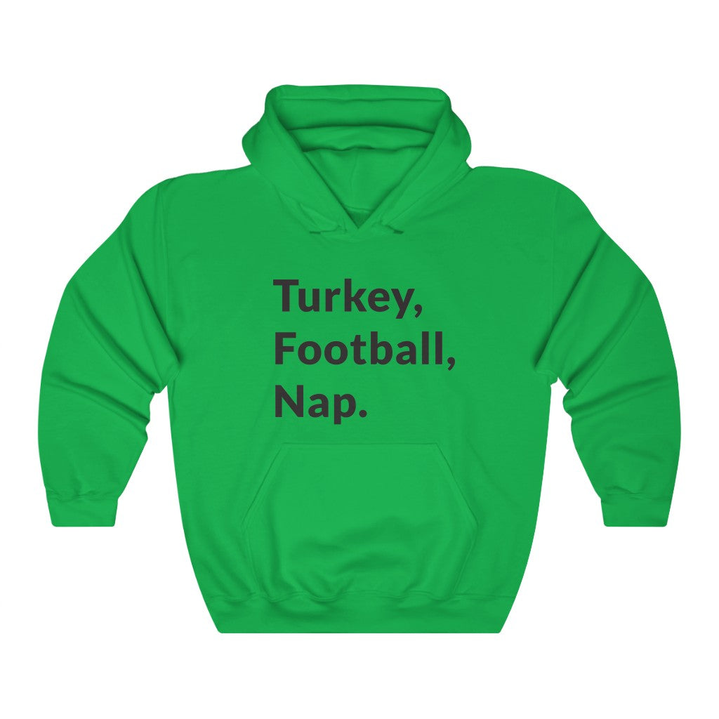 Turkey, Football, Nap Hooded Sweatshirt Turkey, Football, Nap Hooded Sweatshirt