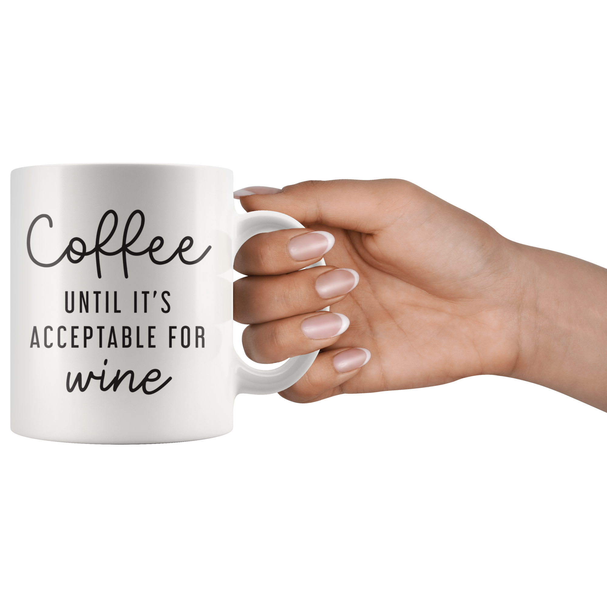 Unacceptable For Wine Coffee Mug Unacceptable For Wine Coffee Mug