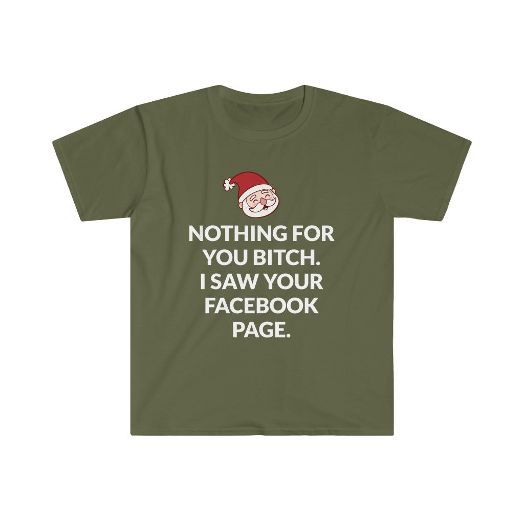 Facebook Says Nothing For You T-Shirt Facebook Says Nothing For You T-Shirt