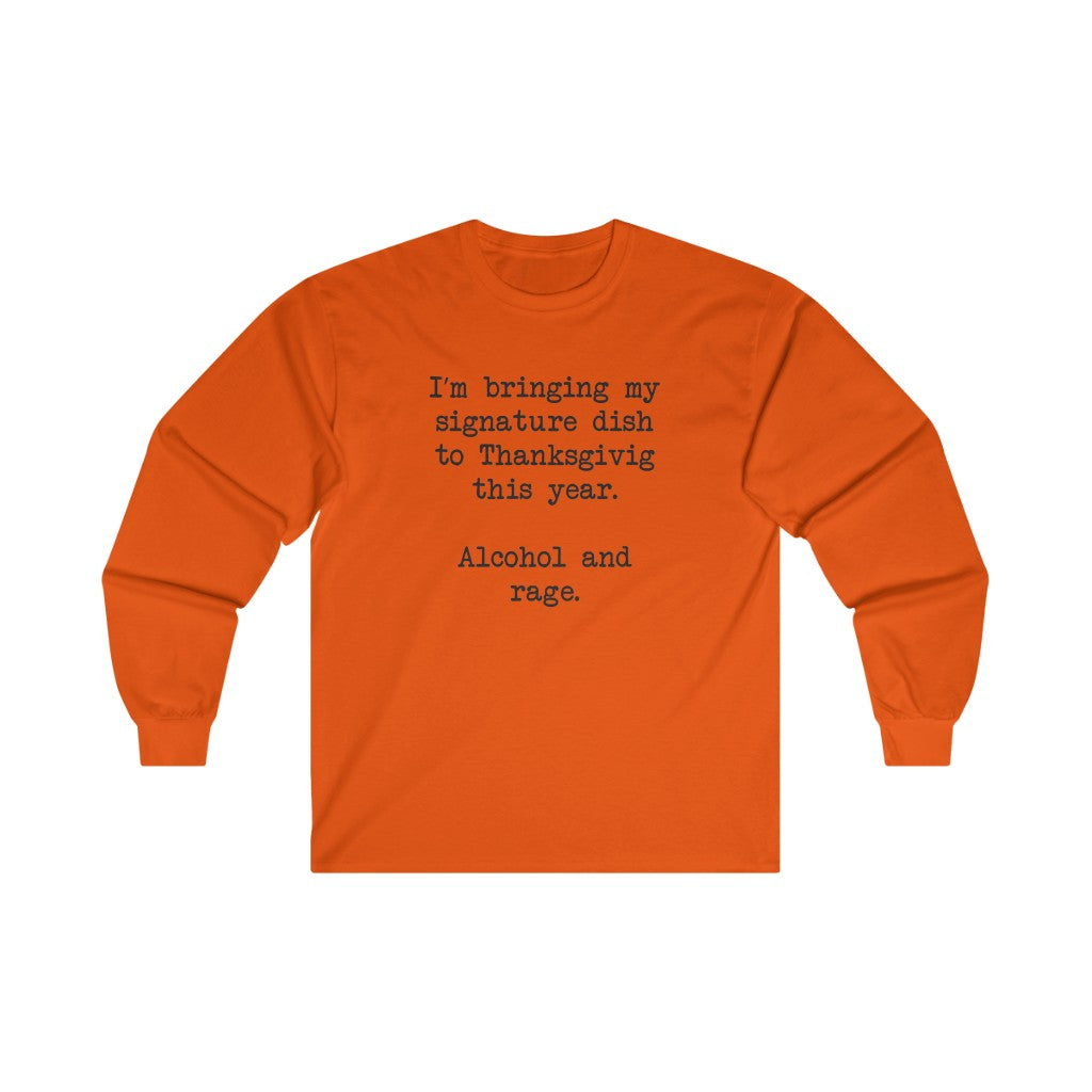 Signature Dish Long Sleeve Tee Signature Dish Long Sleeve Tee