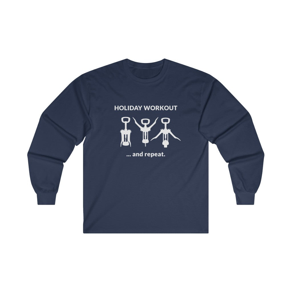 Holiday Workout Long Sleeve Tee Holiday Workout Long Sleeve Tee