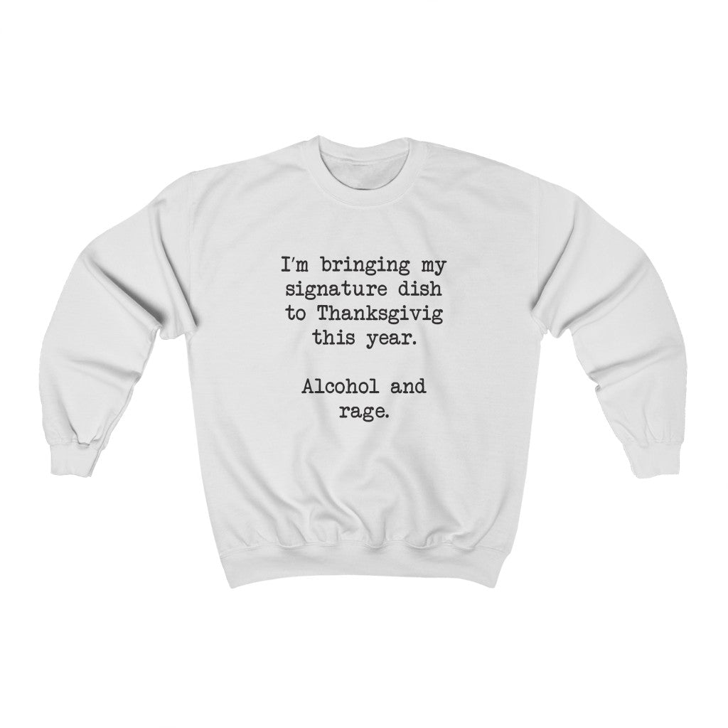 Signature Dish Crewneck Sweatshirt Signature Dish Crewneck Sweatshirt