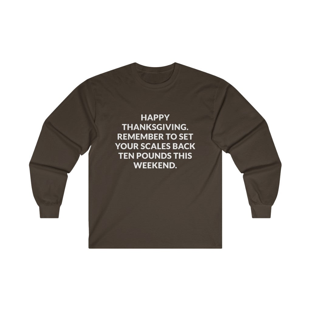 Set Your Scales Long Sleeve Tee Set Your Scales Long Sleeve Tee