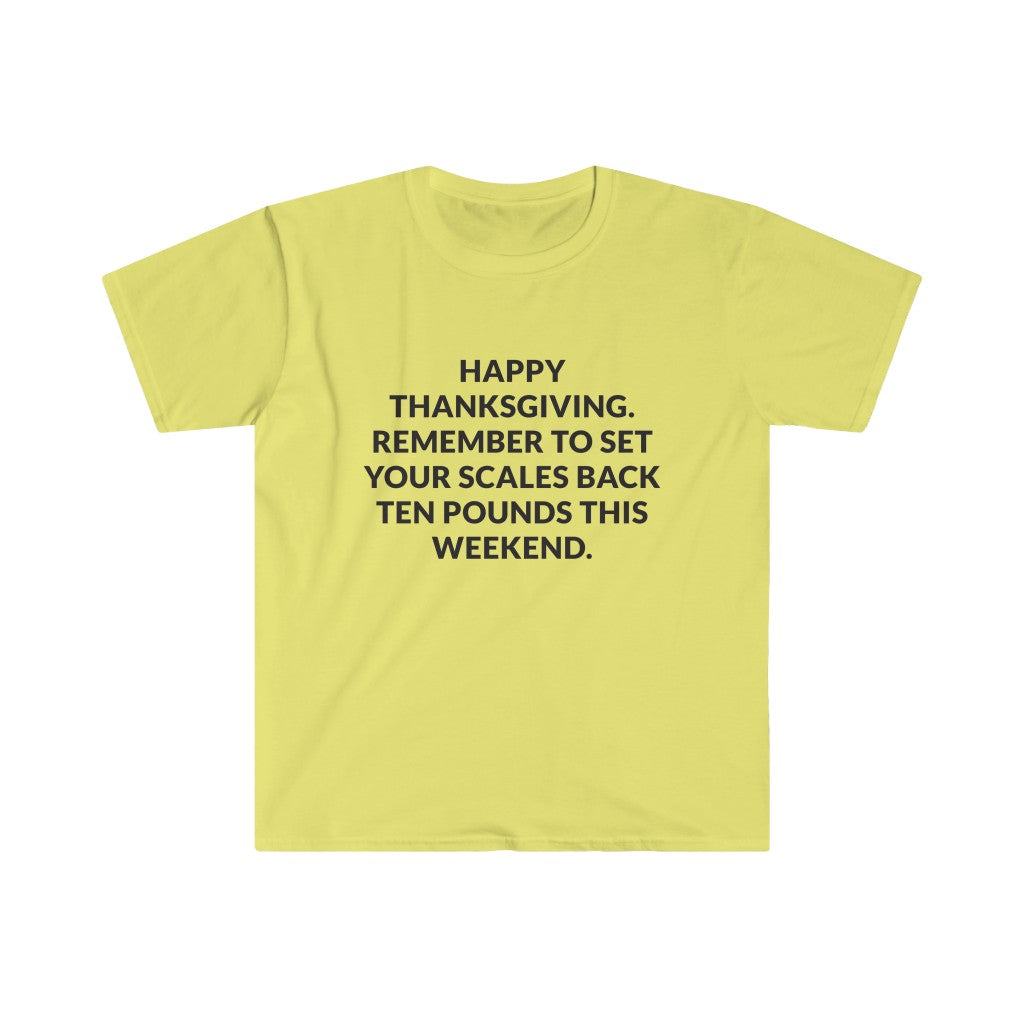 Set Your Scale T-Shirt Set Your Scale T-Shirt