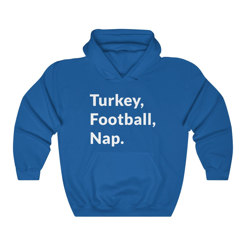 Turkey, Football, Nap Hooded Sweatshirt Turkey, Football, Nap Hooded Sweatshirt