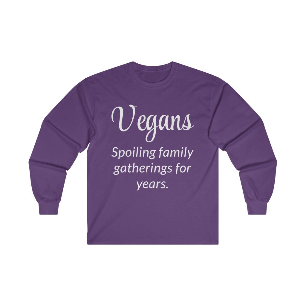 Vegans Long Sleeve Tee Vegans Long Sleeve Tee