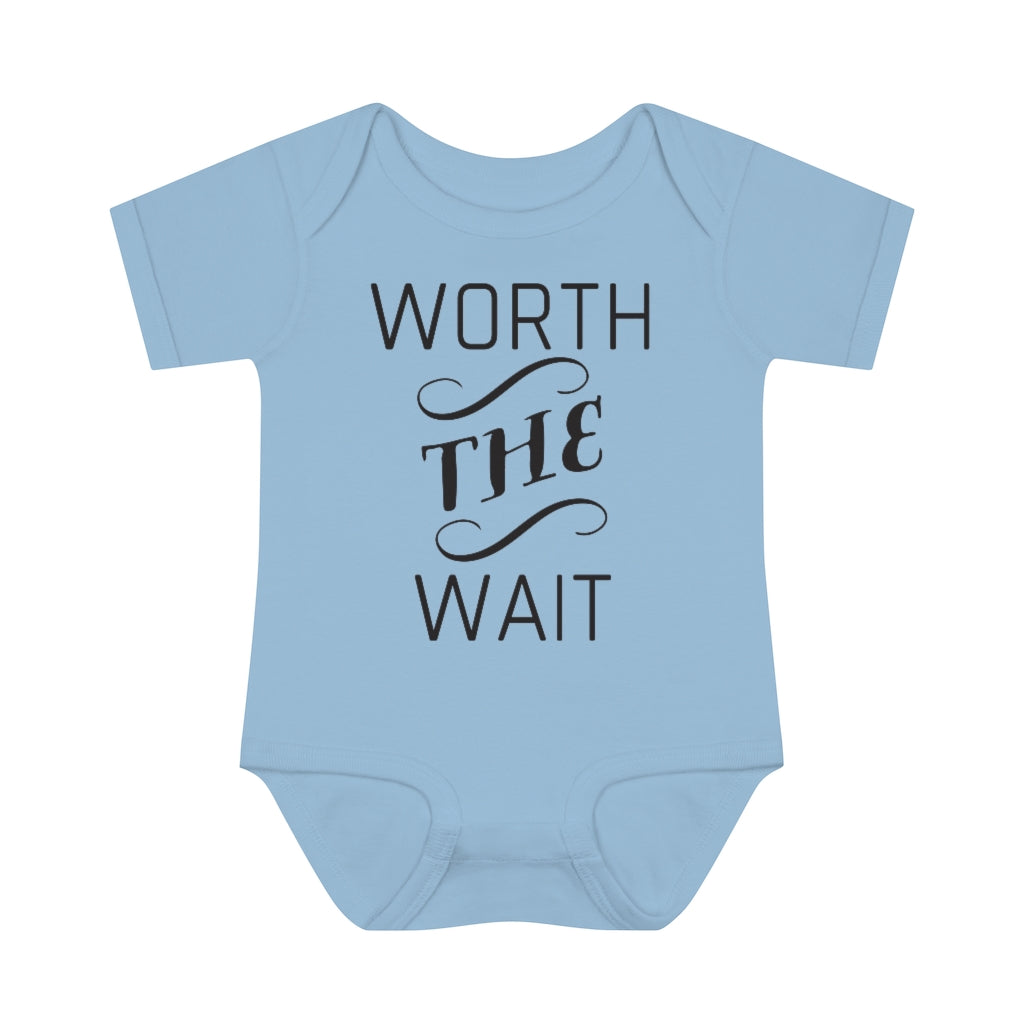 Worth The Wait Infant Onesie Worth The Wait Infant Onesie
