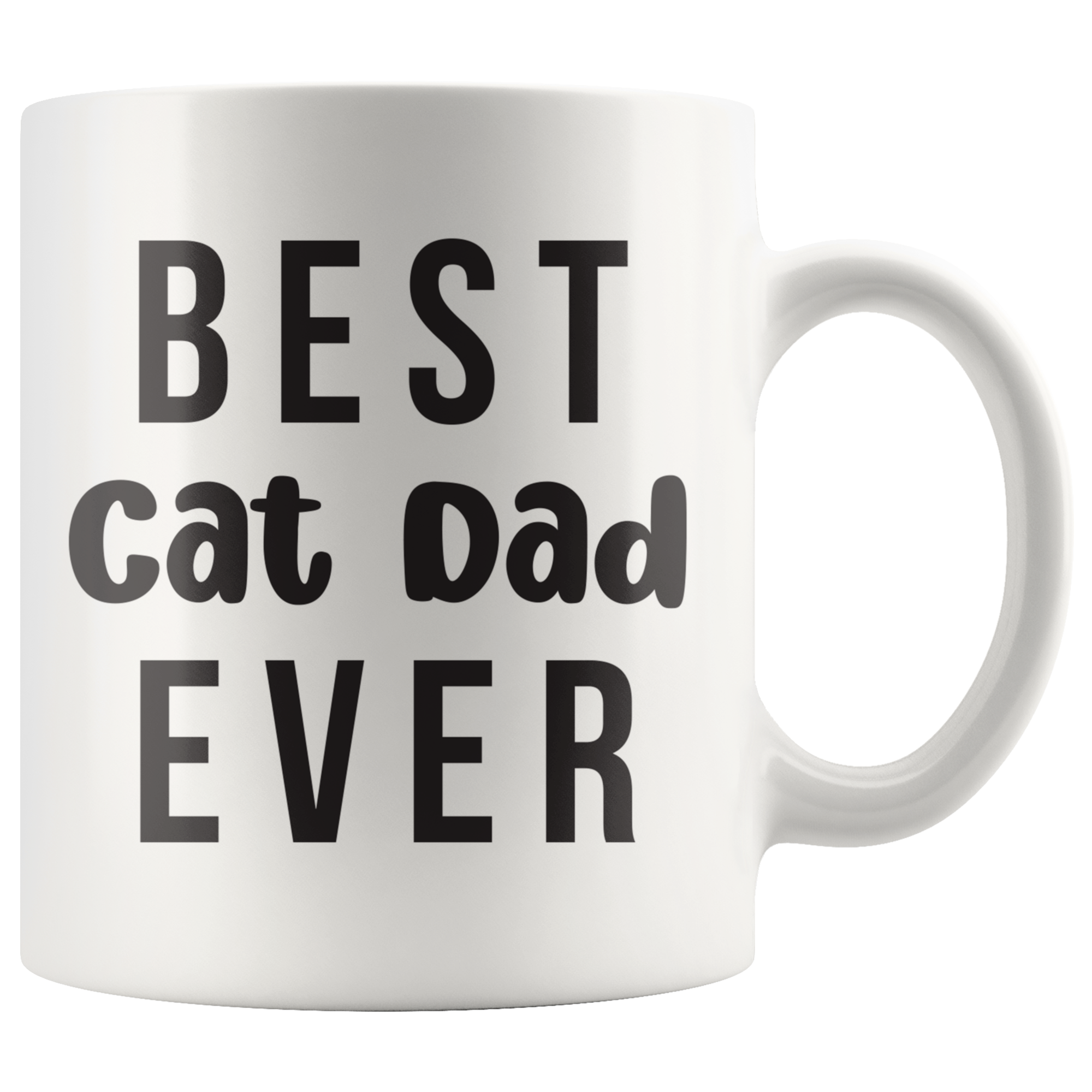 Best Cat Dad Ever Coffee Mug Best Cat Dad Ever Coffee Mug
