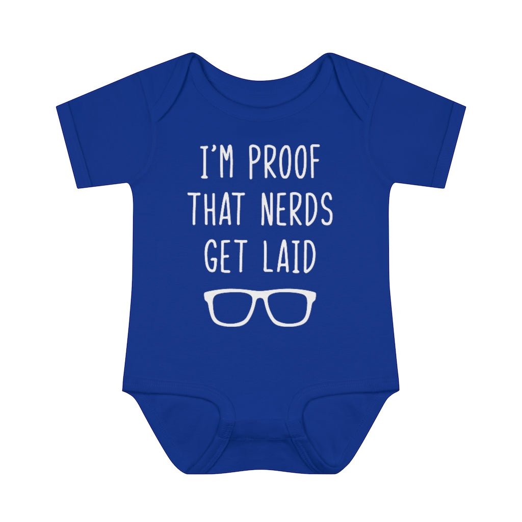 Nerds Do Get Laid Infant Onesie Nerds Do Get Laid Infant Onesie