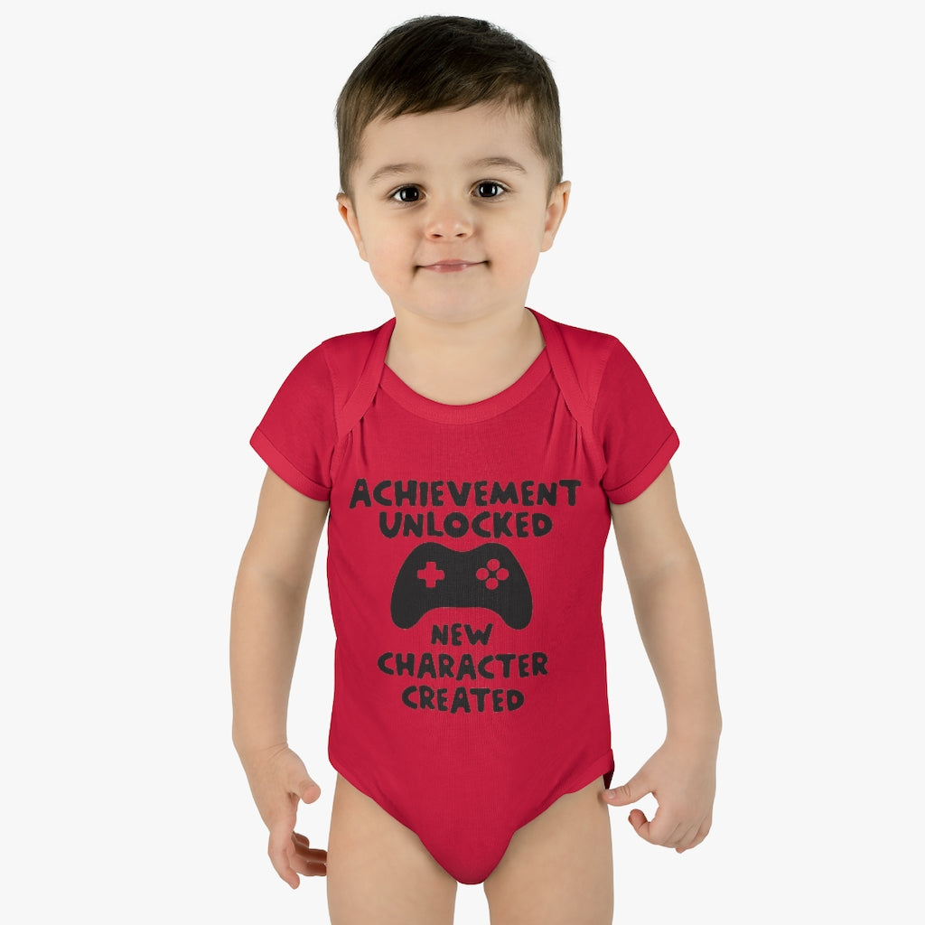 Achievement Unlocked Infant Onesie Achievement Unlocked Infant Onesie