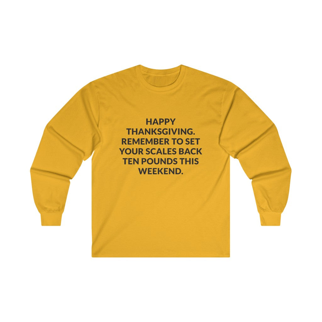 Set Your Scales Long Sleeve Tee Set Your Scales Long Sleeve Tee