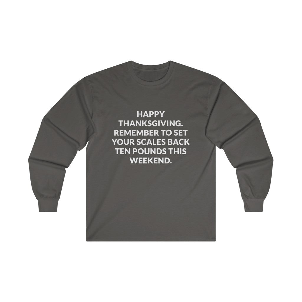 Set Your Scales Long Sleeve Tee Set Your Scales Long Sleeve Tee