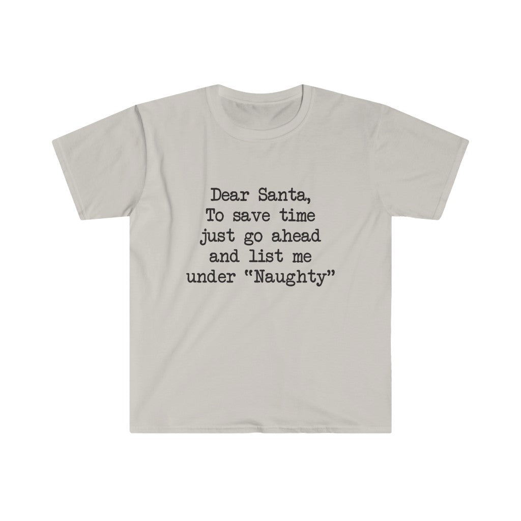 List Me Under NAUGHTY T-Shirt List Me Under NAUGHTY T-Shirt