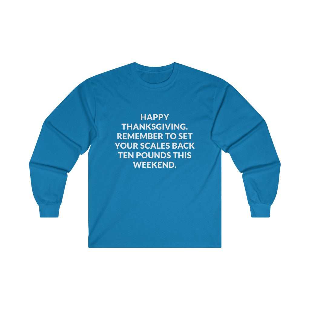 Set Your Scales Long Sleeve Tee Set Your Scales Long Sleeve Tee