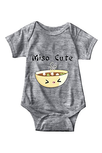 Miso Cute Sarcastic ME Unisex Infant Onesie Funny Hilarious Baby Gift Miso Cute Sarcastic ME Unisex Infant Onesie Funny Hilarious Baby Gift
