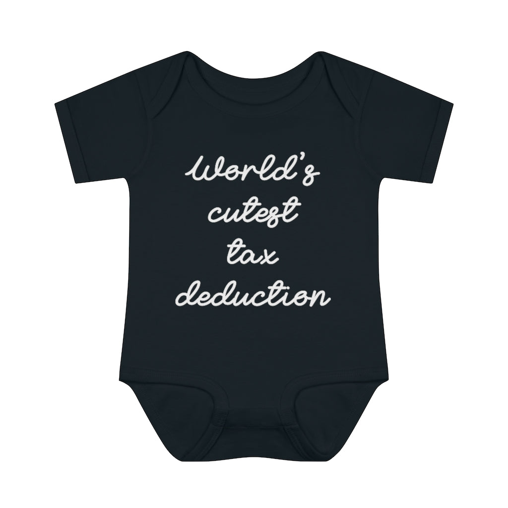 Cute Tax Deduction Infant Onesie Cute Tax Deduction Infant Onesie
