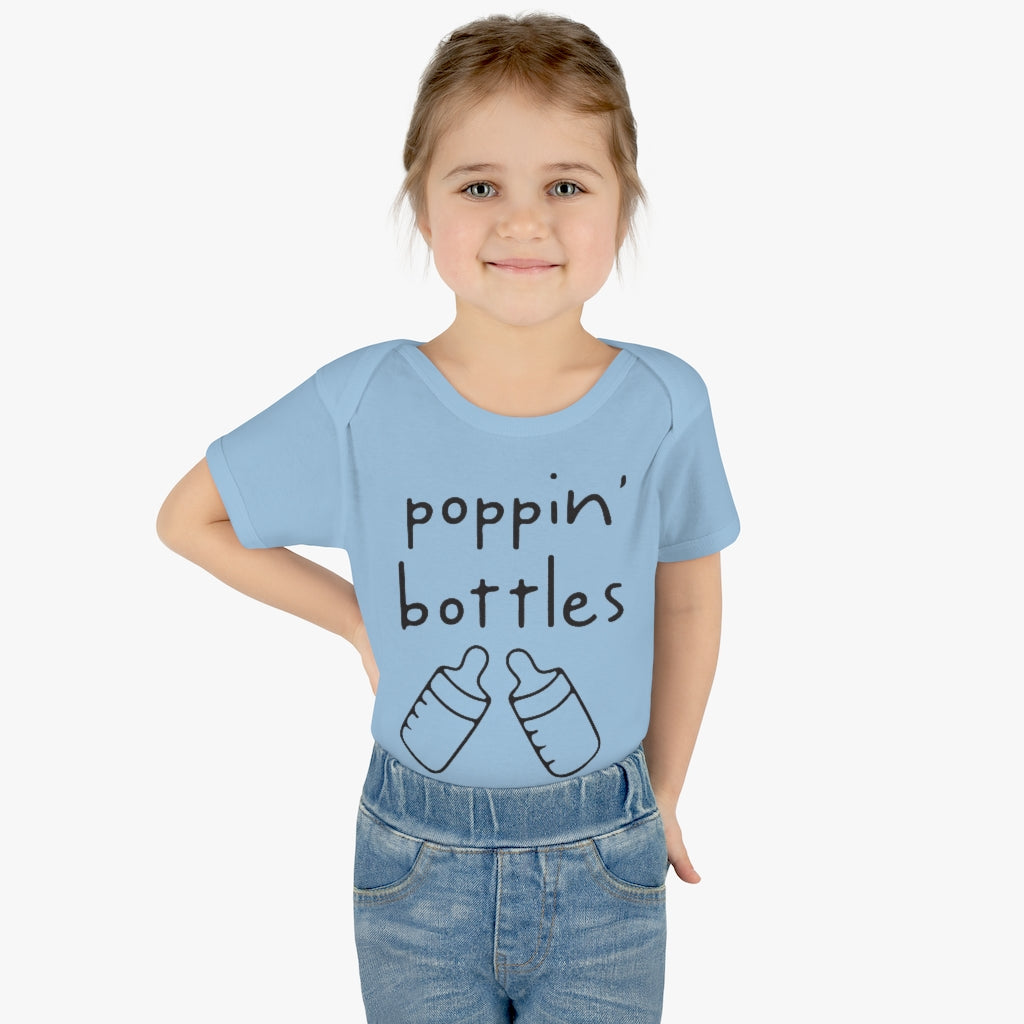 Poppin Bottles Infant Onesie Poppin Bottles Infant Onesie