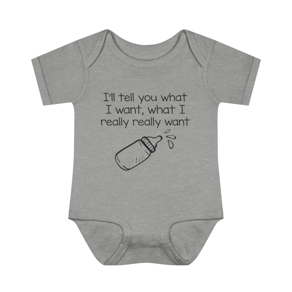 What I Really Want Infant Onesie What I Really Want Infant Onesie