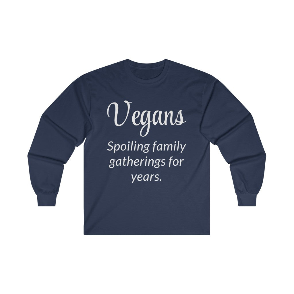 Vegans Long Sleeve Tee Vegans Long Sleeve Tee