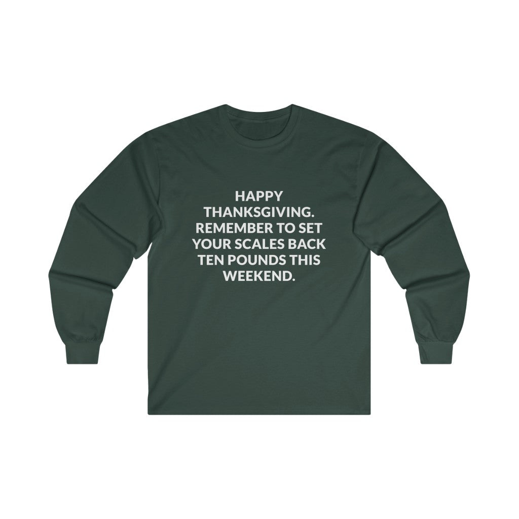 Set Your Scales Long Sleeve Tee Set Your Scales Long Sleeve Tee