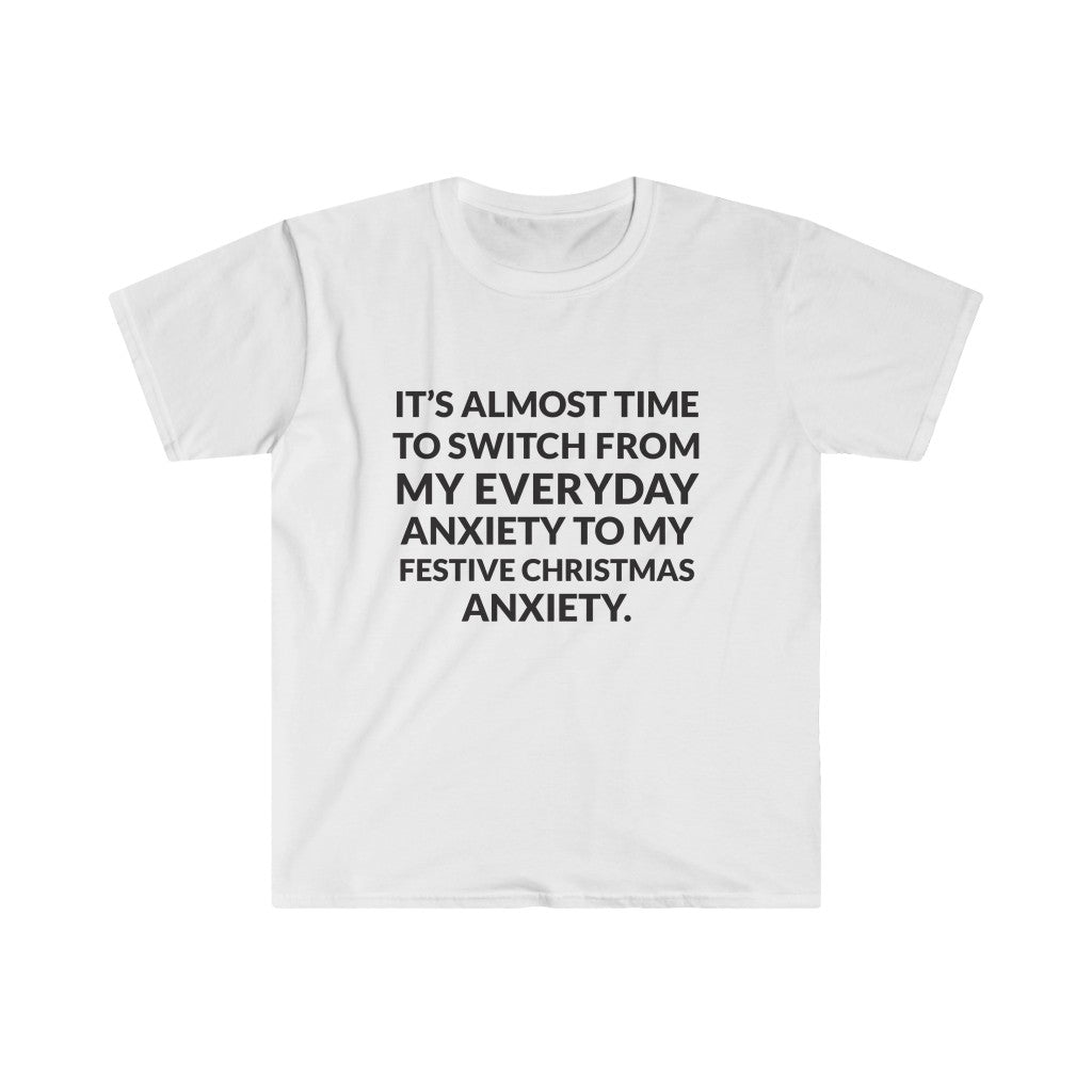 Holiday Anxiety T-Shirt Holiday Anxiety T-Shirt