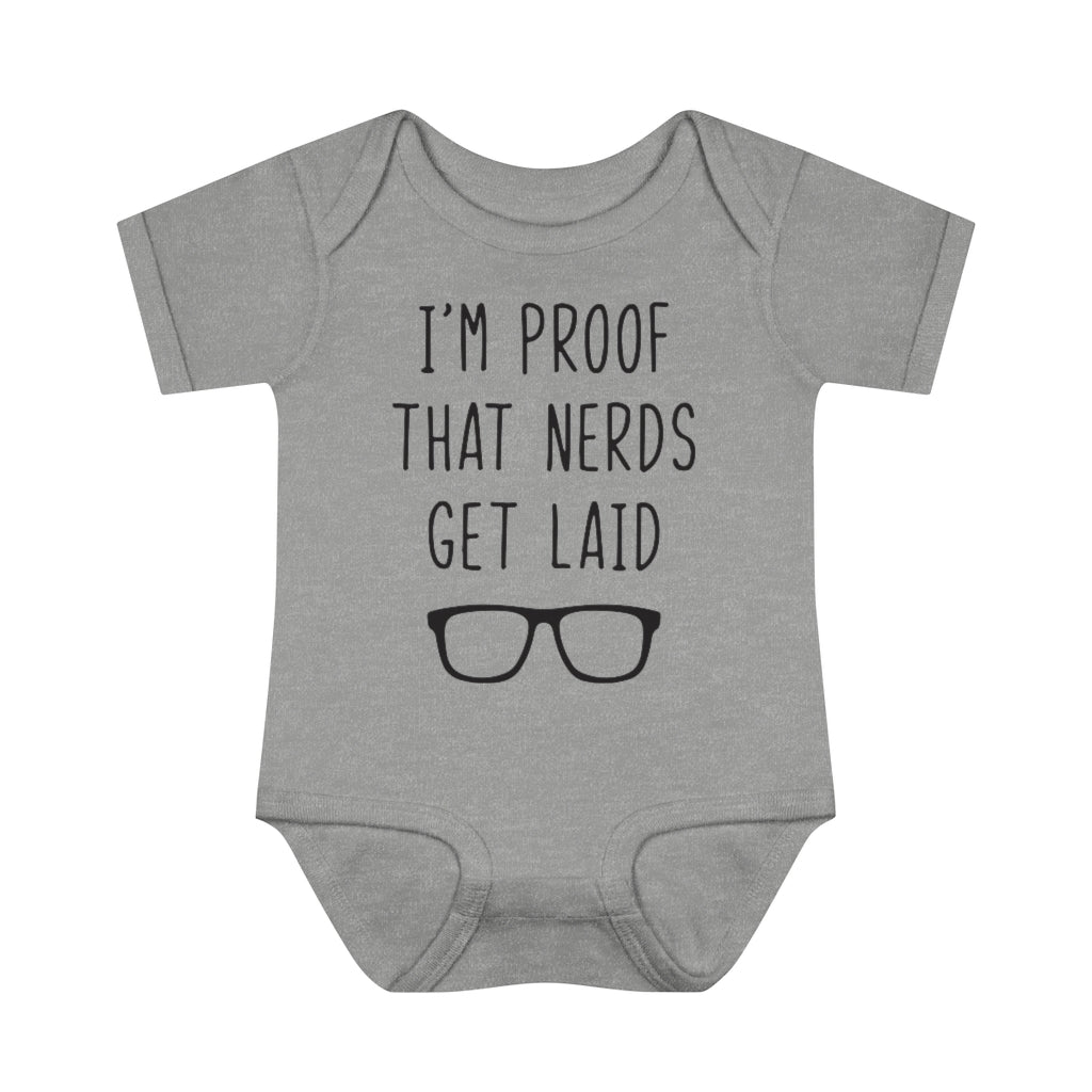 Nerds Do Get Laid Infant Onesie Nerds Do Get Laid Infant Onesie
