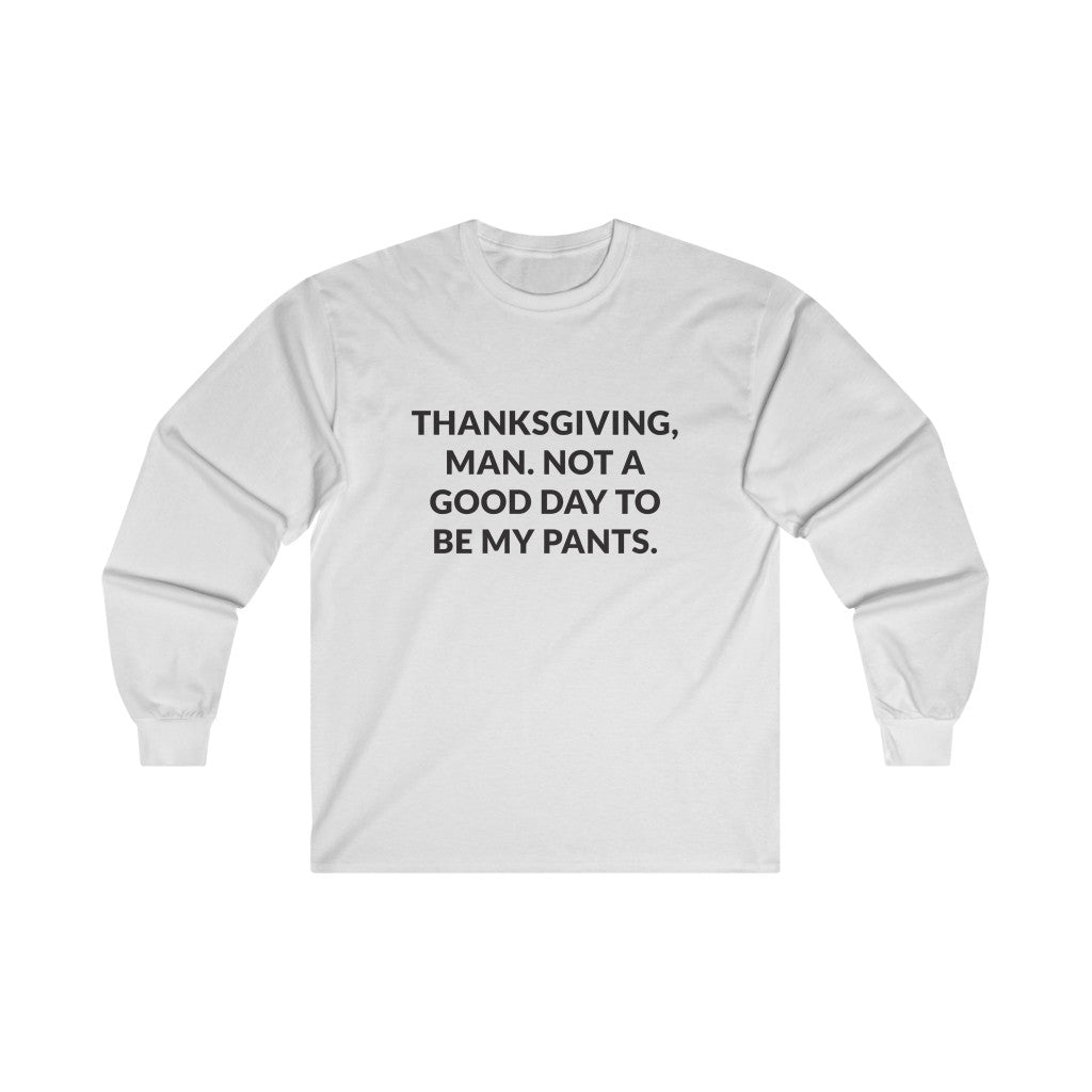 Thanksgiving, Man Long Sleeve Tee Thanksgiving, Man Long Sleeve Tee