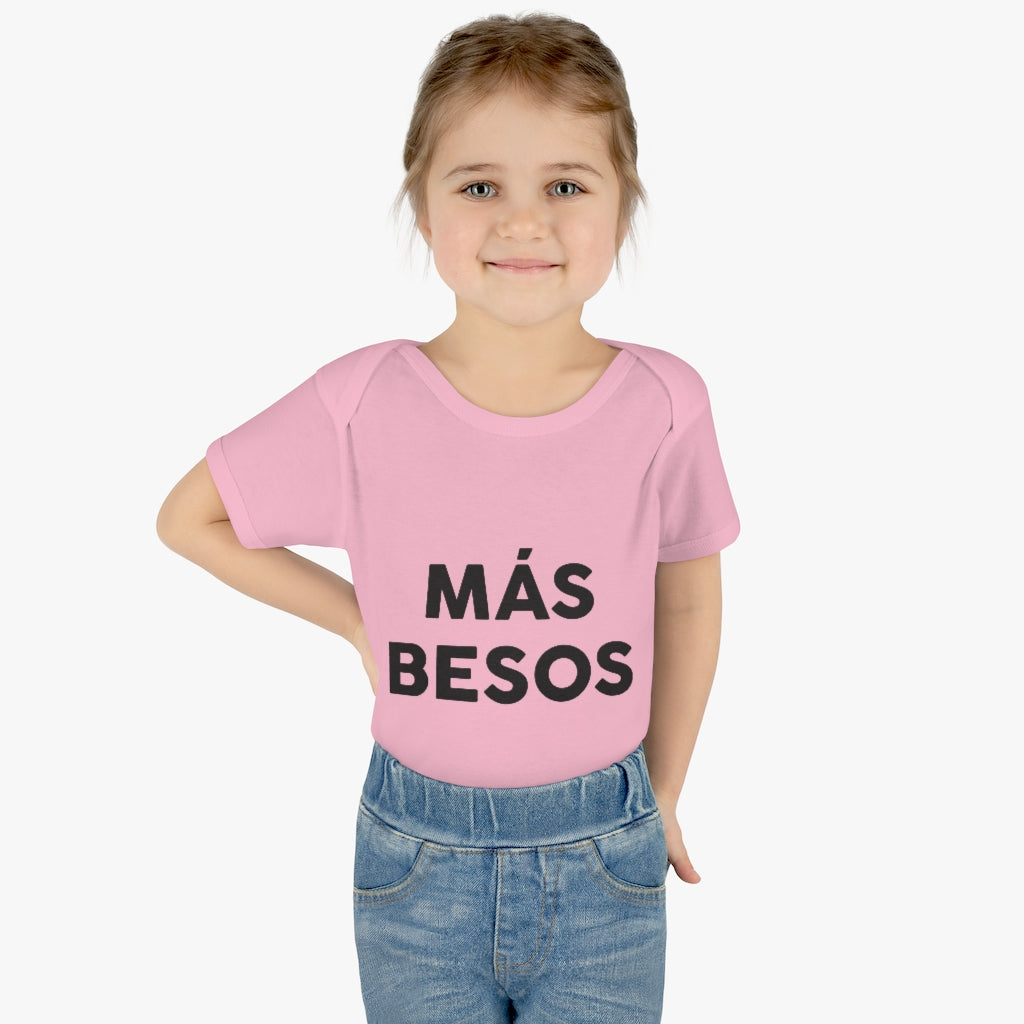 Mas Besos Infant Onesie Mas Besos Infant Onesie